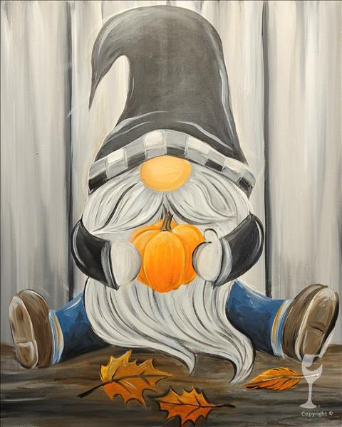 Paint & Candle Bundle - Autumn Gnome (21+)
