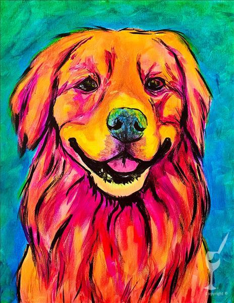 SPECIAL EVENT - Blacklight Paint YOUR Pet - GLOWS