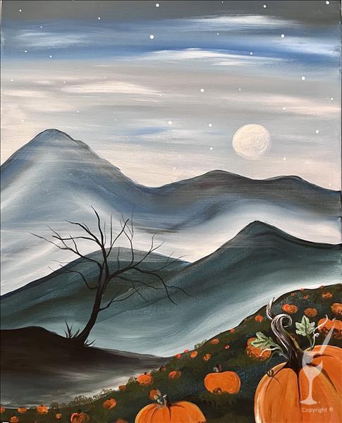 Twisted Tuesday! A Misty Pumpkin Patch