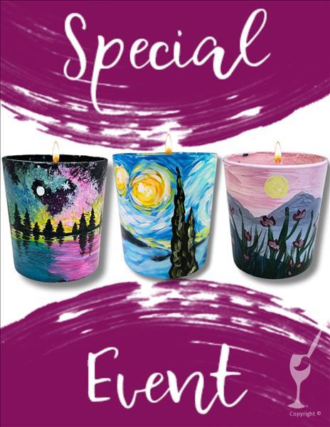 Happy Hour: Paint and Pour a Candle