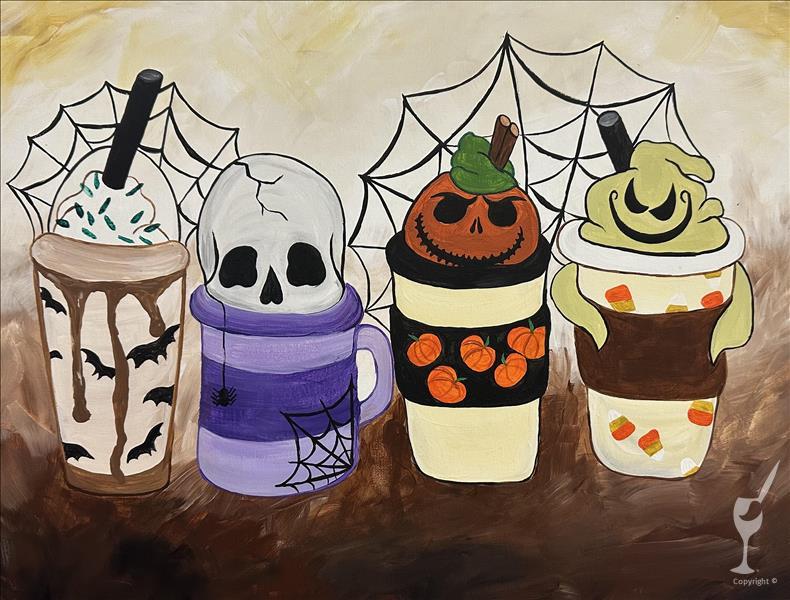NEW! A Spookiaccino Cafe *add a fall DIY candle*