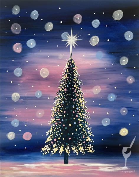 Holiday Twinkle *WOOD OR CANVAS*