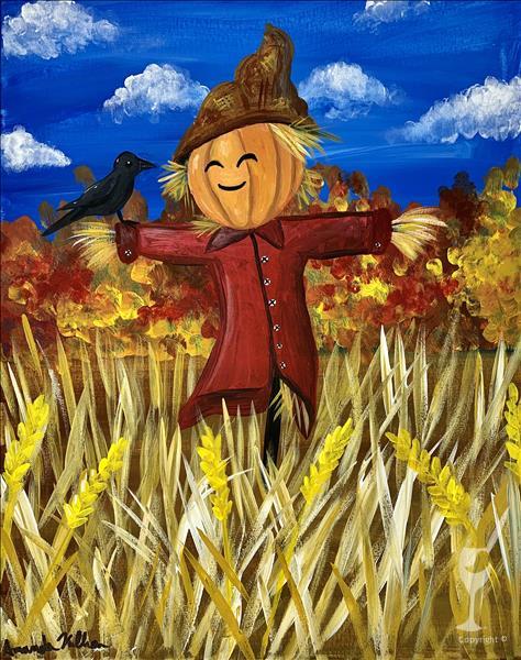 *I'M AN IOWA KID!* Day 1: Unscary Scarecrow