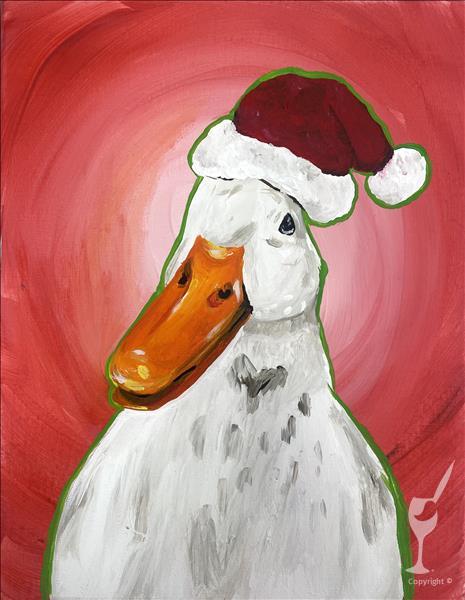 Yup... It's a Christmas Duck | +Free Drink!