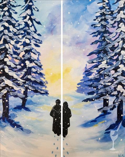 ADULT COUPLES - Winter Stroll *ONLY BUY 1**