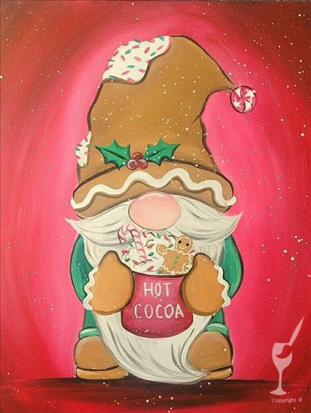 How to Paint Gingerbread Gnome