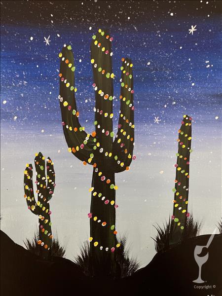 Saguaro Christmas Lights