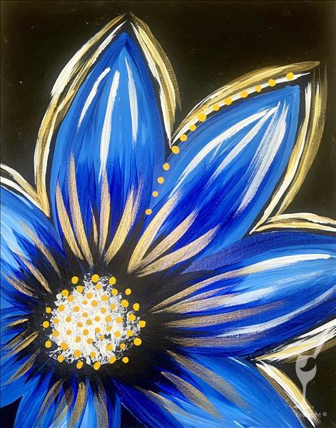 Flowering Blue - NEW ART!!!