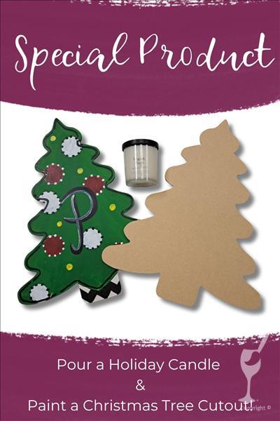 Special Workshop-Make a candle & paint Wood Tree
