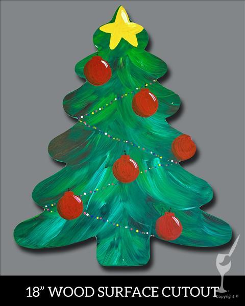 Wood Cut Out   I   Christmas Tree