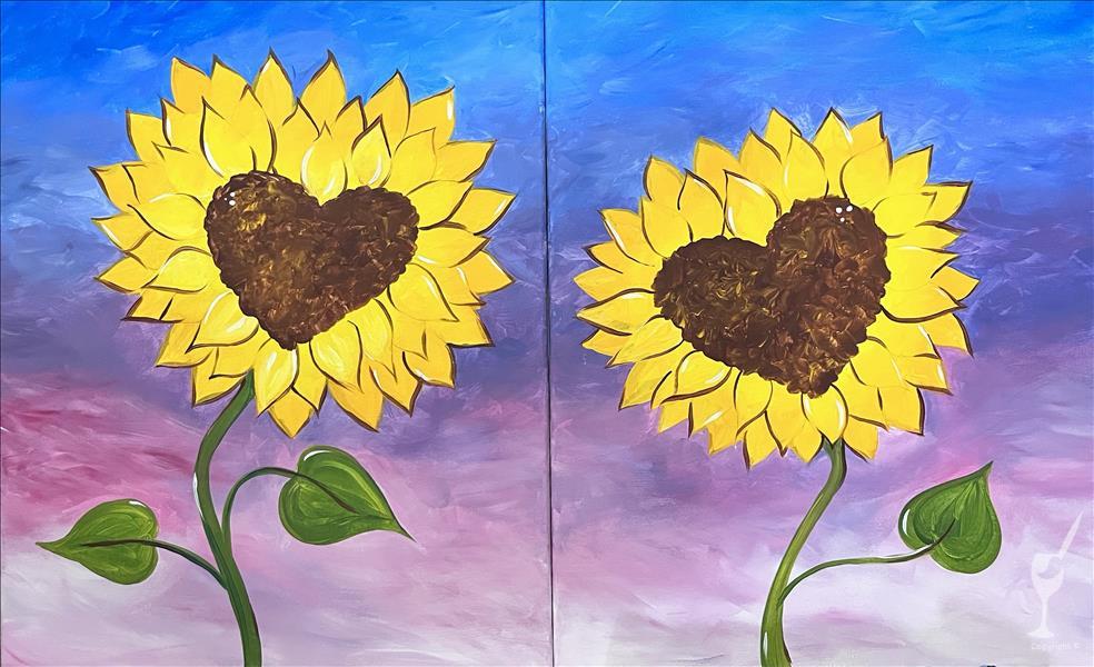 Mommy or Daddy & Me - Sunflowers