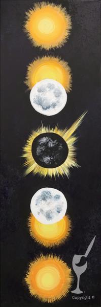 Solar Eclipse Painting Event! +ADD DIY CANDLE