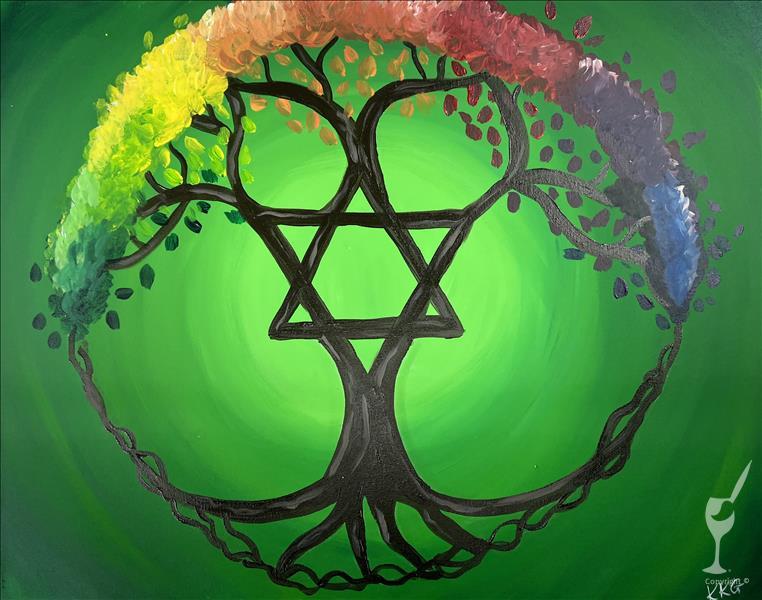 NEW ART- Jewish Tree of Life