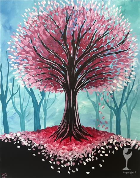 Glowing Blossom Tree - New Art!