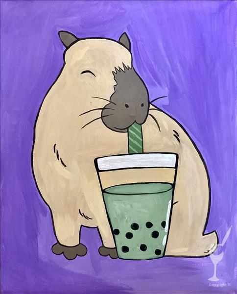 *BOBA BUDDIES!* Day 3: Capybara