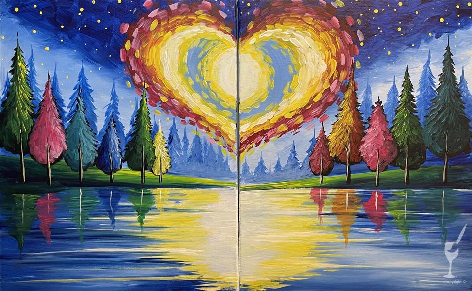 New Art!  Date Night Lovely Forest!!  Add a Candle