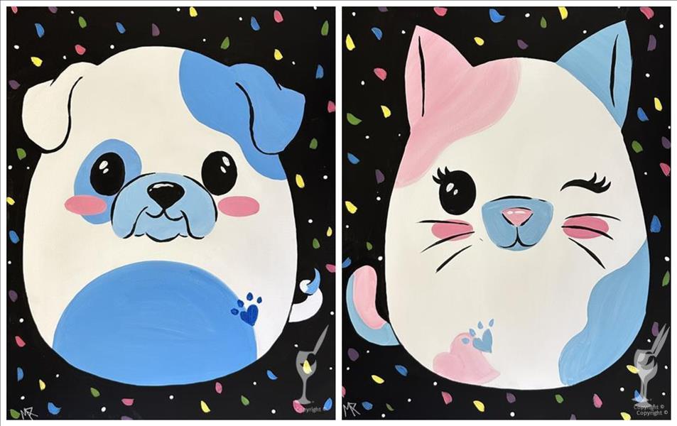ALL AGES - Squishy Animals *Puppy or Kitty!