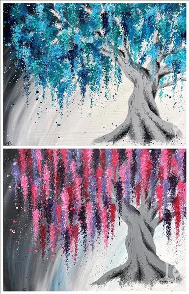 How to Paint Friday Family Night - Dream Tree *Pick Your Color!