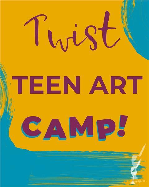 How to Paint Twist Teen Camp, Full-Week, Morning, Ages 11-14