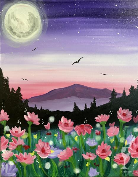 Twilight Pink Meadows