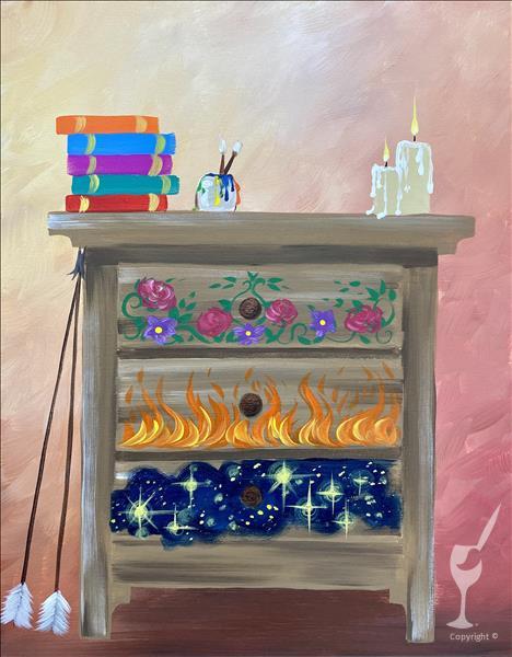 The Painted Dresser