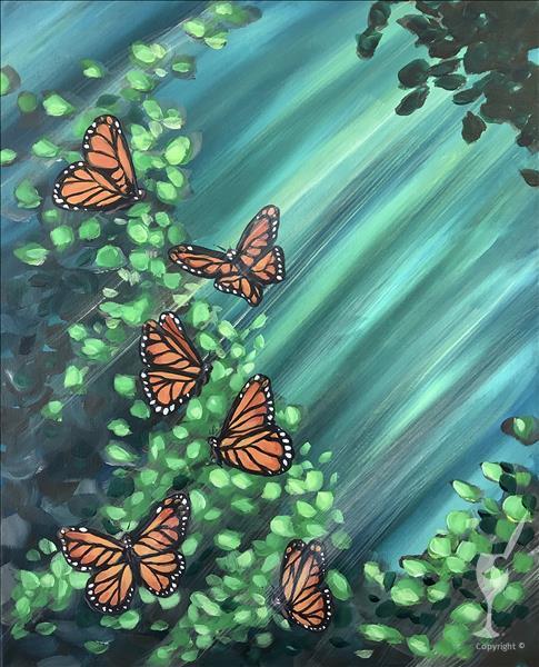 *Easy Painting* Butterflies in the Sunshine - Saturday, November 9 ...