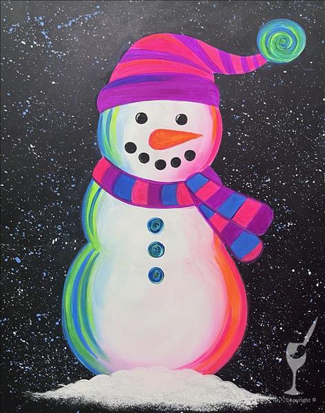 BLACKLIGHT ! All Aglow - Snowman: All Ages!