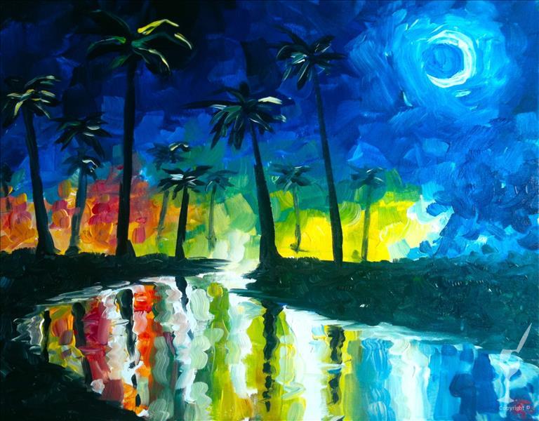 How to Paint Midnight In Miami
