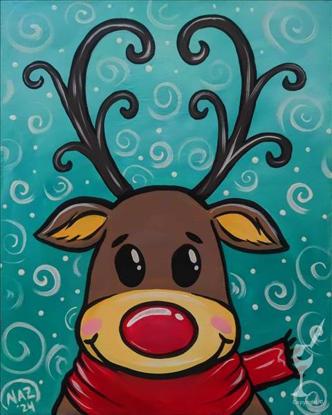 Swirly Reindeer