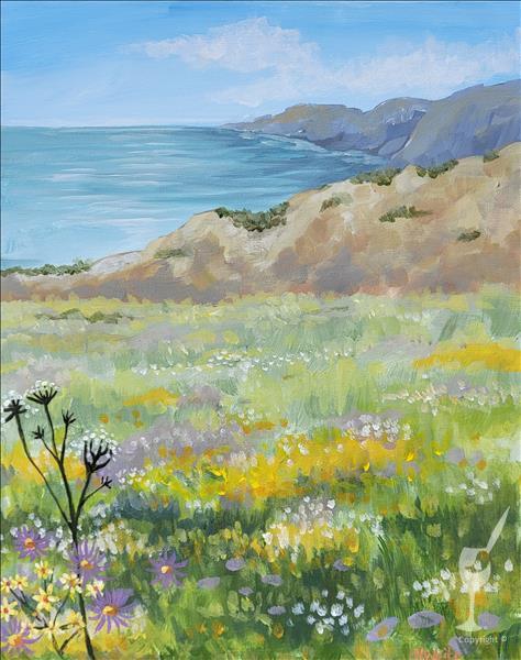 Coastal Flower Field