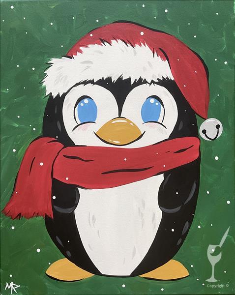 FAMILY CLASS! Holiday Buddies - Penguin