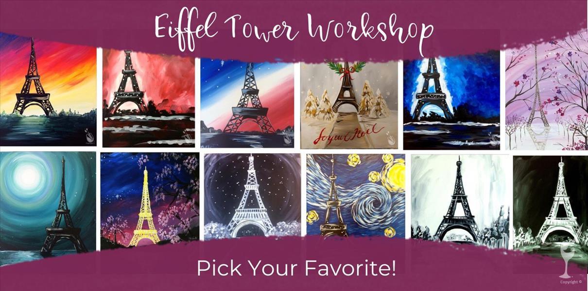 Eiffel Tower Workshop - Pick Your Favorite