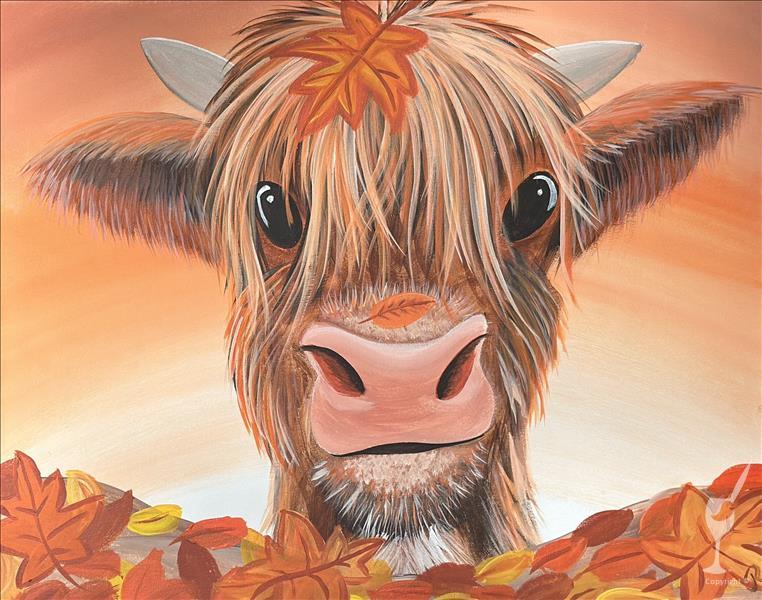 The Highland Calf - Autumn