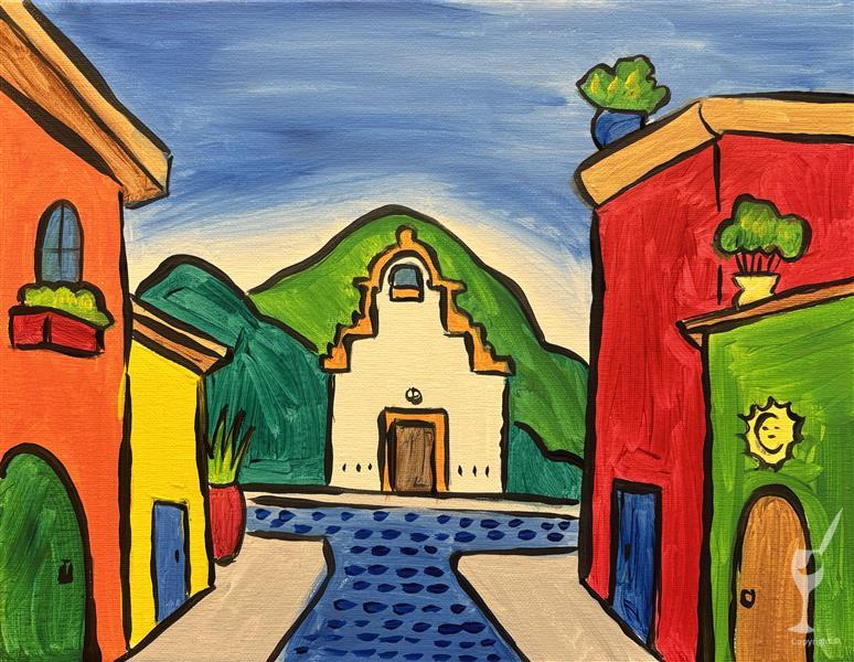 Weekend WINE Down - Colorful Hispanic Town