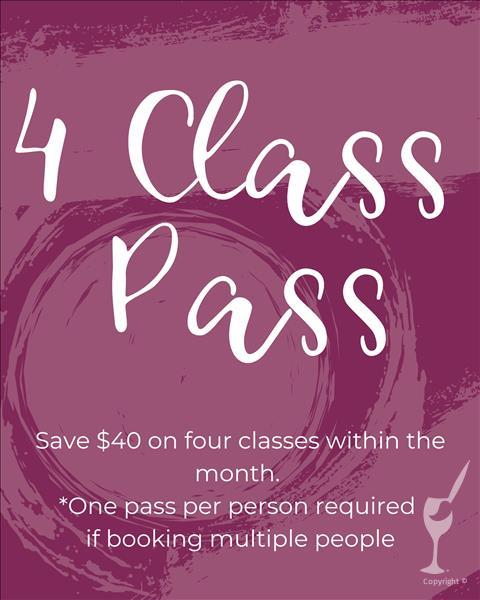 December Class Pass! Get four classes for 120!