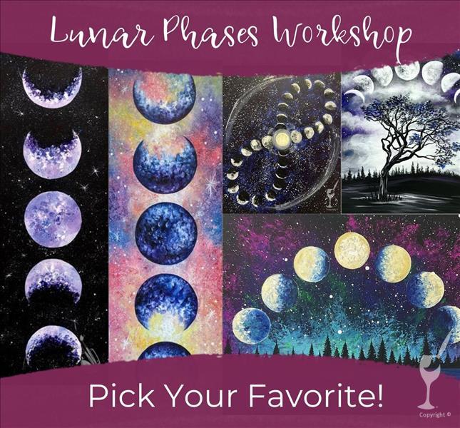 Lunar Phases Workshop - Pick Your Favorite!