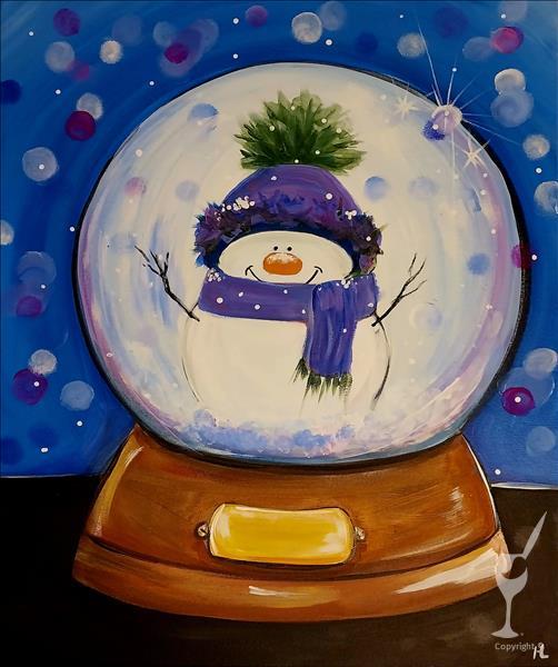 A Snowy Globe Friend