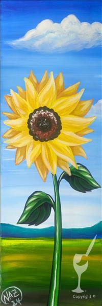 Coffee & Canvas ~ Sunflower Sky