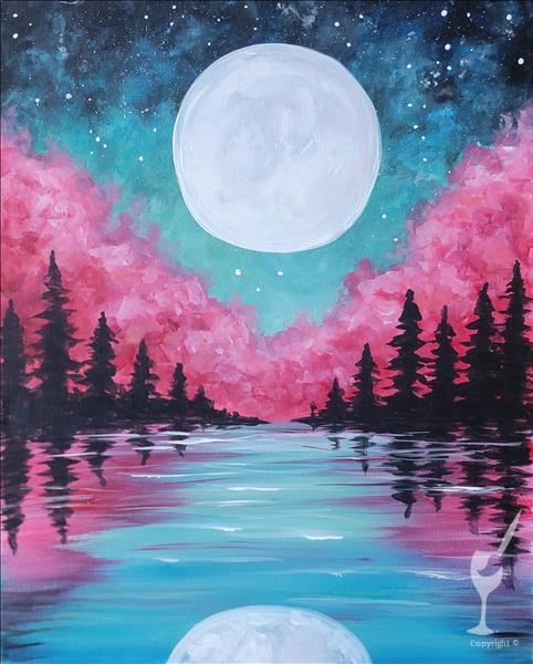 NEW! JUST ADDED! Glowing Full Moon