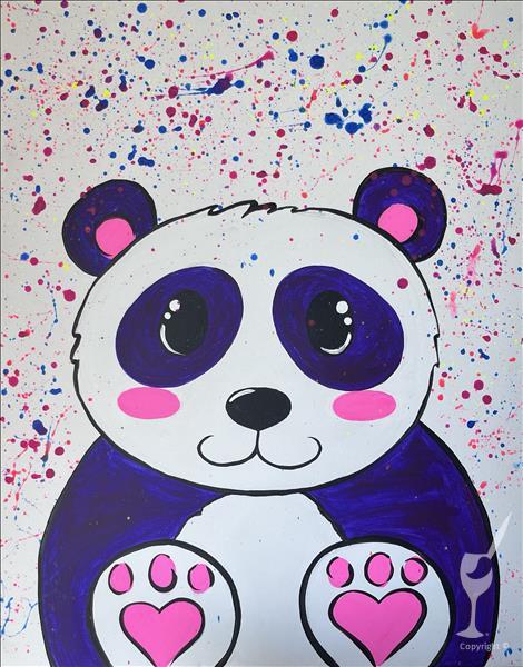 Splatter Panda - No School! Bring the Kids!