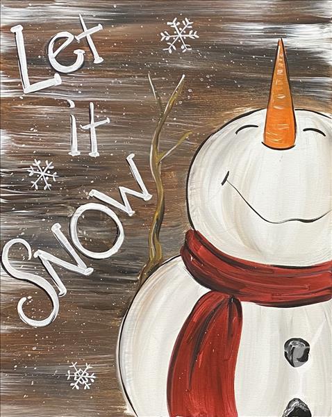 Jolly Snowman! Looks Great on Wood!!