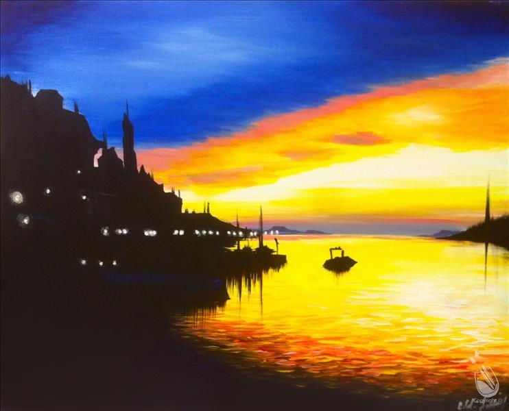 Sunset in Sivota