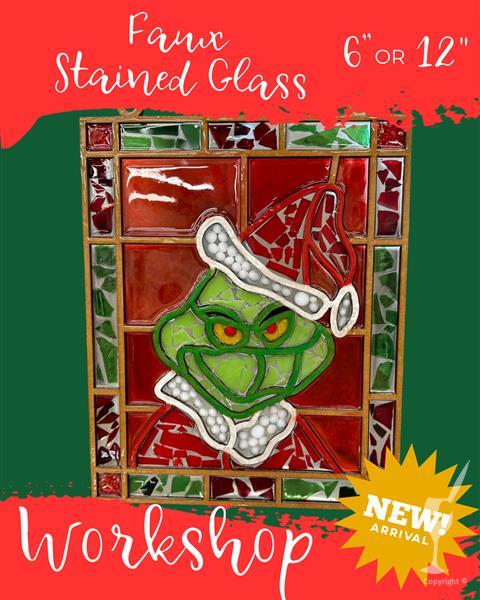 Resin Stained Glass Workshop | A Green One!