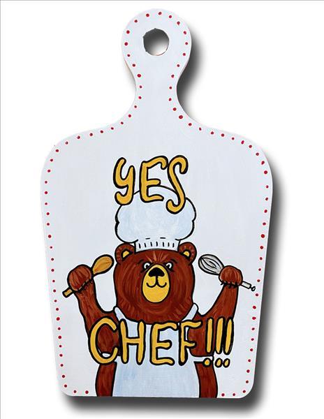 YES CHEF! Cutting Board