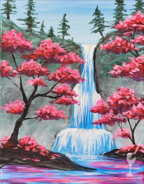 $5 OFF! Happy Hour- Bright Waterfall