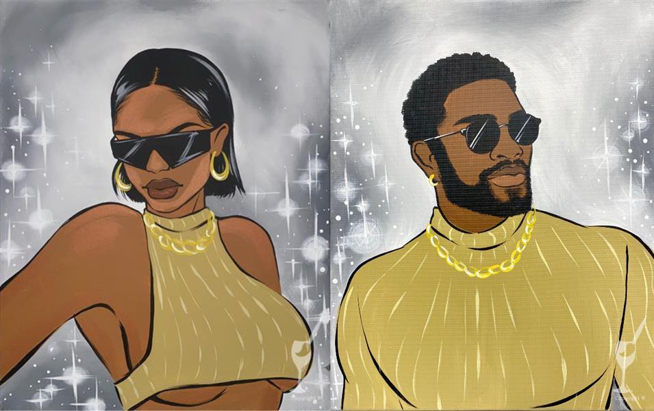 New Art Alert - Baddie Couple