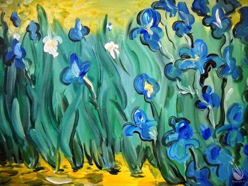 Van Gogh Irises | Mimosas!
