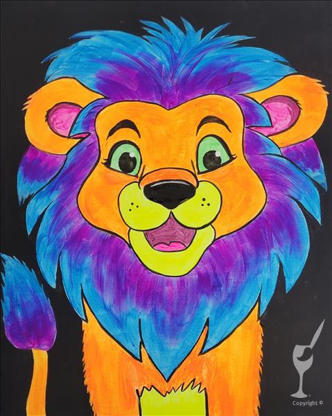 ***KIDS CLASS***   Safari Glow Lion