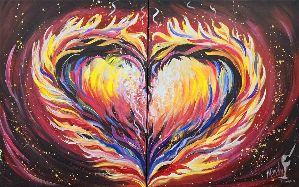 This Love is On Fire - Date Night - NEW ART