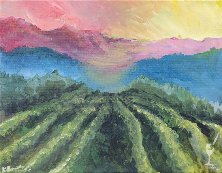 Gorge Vineyard **Add A Candle**New Art**